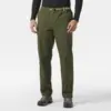 Image de Helly Hansen - Holmen Relaxed Pant - Pantalon randonnée homme Utility Green - US 30 - Entrejambe 32"