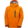 Image de Helly Hansen - Sogn Patrol Shell Jacket - Veste ski homme Ignite Orange - M