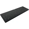 Image de Contour Active Key QuickClean AK-C8112 - Clavier - design médical et hygiénique - full size - lavable - sans fil - 2.4 GHz - QWERTZ - Allemand - noir