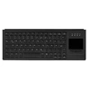 Image de AK-4400-GU-B/US USB Clavier anglais US, QWERTY, Windows noir surface tactile, boutons de souris