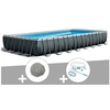 Image de Pack piscine tubulaire Ultra XTR Frame rectangulaire 9,75 x 4,88 x 1,32 m + 20 kg de zéolite + Kit d'entretien