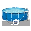 Image de Pack piscine tubulaire Metal Frame ronde 4,57 x 1,22 m + 6 cartouches de filtration