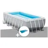 Image de Kit piscine tubulaire Prism Frame rectangulaire 4,88 x 2,44 x 1,07 m + Bâche à bulles
