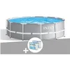 Image de Kit piscine tubulaire Prism Frame ronde 3,66 x 1,22 m + 6 cartouches de filtration