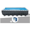 Image de Pack piscine tubulaire Ultra XTR Frame rectangulaire 7,32 x 3,66 x 1,32 m + Bâche à bulles