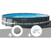 Image de Pack piscine tubulaire Ultra XTR Frame ronde 6,10 x 1,22 m + 20 kg de zéolite + Kit d'entretien