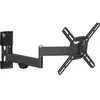 Image de 2400 - Support - bras réglable - pour Téléviseur LCD/Téléviseur LCD incurvé - noir métallisé - Taille d'écran : 19"-39" - montable sur mur