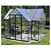 Image de Serre de jardin 10.1m² gris 702422