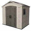 Image de Chalet-Jardin 12SYDNEY 86 Abri Résine Polypropylène Beige / Marron 4,7 m