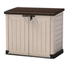 Image de Coffre en résine multifonctions toit plat - 1200l - beige Keter 12-922655
