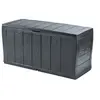 Image de Coffre de rangement de jardin Sherwood 270L plastique anthracite