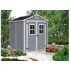 Image de Abri de jardin Résine Premium 86 Gris - 4,4 m²