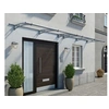 Image de Marquise transparente 91,5x412cm argent 703418