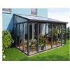 Image de Pergola fermée 11.8m² gris anthracite 703708