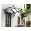 Image de Marquise transparente 125x174,5cm noir 704742