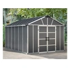 Image de Abris de jardin 11.7m² gris 705159