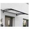 Image de Marquise transparente 150.5x91.5cm gris anthracite 705531