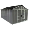 Image de Abri de jardin 11x17.2 pieds gris anthracite avec plancher 705723
