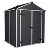 Image de Abri de jardin 6x5 pieds gris anthracite 706787