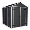 Image de Abri de jardin 4.2m² gris anthracite 706788