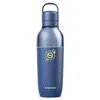 Image de Sodastream Fizz & Go Easy Mix   Bouteille isotherme en acier inoxydable 0,9L, double paroi, conserve chaud ou froid jusqu’à 6h, compatible machines Sodastream, bleu en occasion ou reconditionné