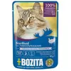 Image de Bozita Morceaux Stérilisés En Gelée Avec Nourriture Humide Pour Chats à La Dinde 85g