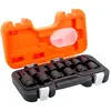 Image de Bahco Ensemble De Douilles Phosphated Set With 1/2''-metric Hexagonal Profile 14 Unités