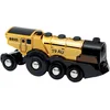 Image de Brio 7312350336306 - Locomotive Dorée Puissante à Piles