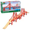 Image de BRIO World - Double Pont Suspendu - Pont Jouet Enfant 3 Ans et Plus - Compatible Circuits Train Bois - 63368300 en occasion ou reconditionné