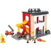 Image de Caserne de Pompiers Ravensburger Rouge 390x345x195 mm 63.383.300