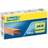 Image de Rapid Agrafes 24/6 1m Coppered
