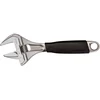 Image de Bahco Clé Anglaise Ergo  Large Opening Center Knurled With Rubber Handle And Chrome Finish Pliers 38 Mm 218 Mm One Size