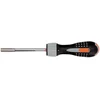 Image de Bahco Poignée 1-4´´ Hex Screwdriver With Led Light And Ratchet For Phillips Pozidriv And Slotted 135 Mm One Size