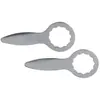 Image de Bahco Lames Droites Plates 15 Mm 2 Unités