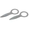 Image de Bahco Lames Droites Plates 25 Mm 2 Unités