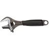 Image de Bahco Clé Anglaise Ergo  Reversible Large Opening Jaw Central Knurled With Rubber Handle 39 Mm 218 Mm One Size