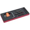 Image de Bahco Clé à Cliquet Pear Head Set And 1/4'' Sockets In Foam Tray 1/3 Fit&go 19 Unités