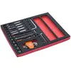 Image de Bahco Clé à Cliquet Pear Head Set And 1/4'' Sockets In Foam Tray 2/3 Fit&go 44 Unités