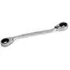 Image de Bahco Clé à Cliquet Double Flat Star With 3/4''-7/8'' Angled Head And Chrome Finish 245 Mm