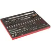 Image de Bahco Clé Dynamométrique Set Of 1/4'' And 3/8'' Sockets And In Foam Tray 3-3 Fit&go Set 85 Unités