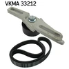 Image de Jeu De Courroies Trapézoïdales À Nervures Skf Vkma33212 Citroen;Peugeot