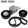 Image de Jeu De Courroies Trapézoïdales À Nervures Skf Vkma33030 Citroen;Fiat;Lancia;Peugeot