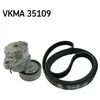 Image de Jeu De Courroies Trapézoïdales À Nervures Skf Vkma35109 Opel;Vauxhall