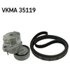 Image de Jeu De Courroies Trapézoïdales À Nervures Skf Vkma35119 Opel;Vauxhall