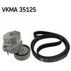 Image de Jeu De Courroies Trapézoïdales À Nervures Skf Vkma35125 Opel;Vauxhall