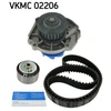 Image de Pompe À Eau + Kit De Courroie De Distribution Vkmc 02206 Skf Skf Vkmc02206 Fiat;Lancia