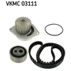 Image de Pompe À Eau + Kit De Courroie De Distribution Vkmc 03111 Skf Skf Vkmc03111 Citroen;Peugeot