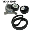 Image de Jeu De Courroies Trapézoïdales À Nervures Skf Vkma33084 Citroen;Fiat;Lancia;Peugeot