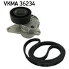 Image de Jeu De Courroies Trapézoïdales À Nervures Skf Vkma36234 Volvo