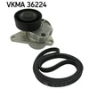 Image de Jeu De Courroies Trapézoïdales À Nervures Skf Vkma36224 Volvo